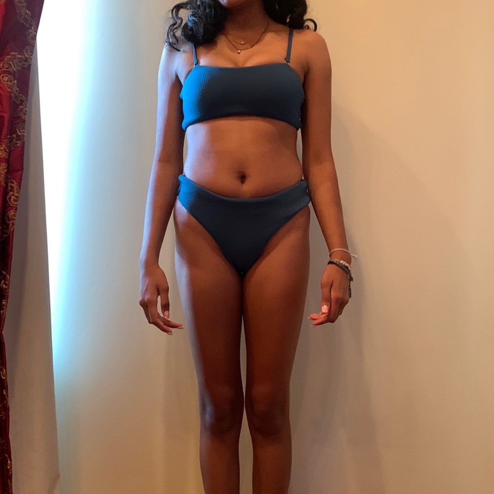 Zaful Bikini — Size: Small, Color: Aquamarine Blue